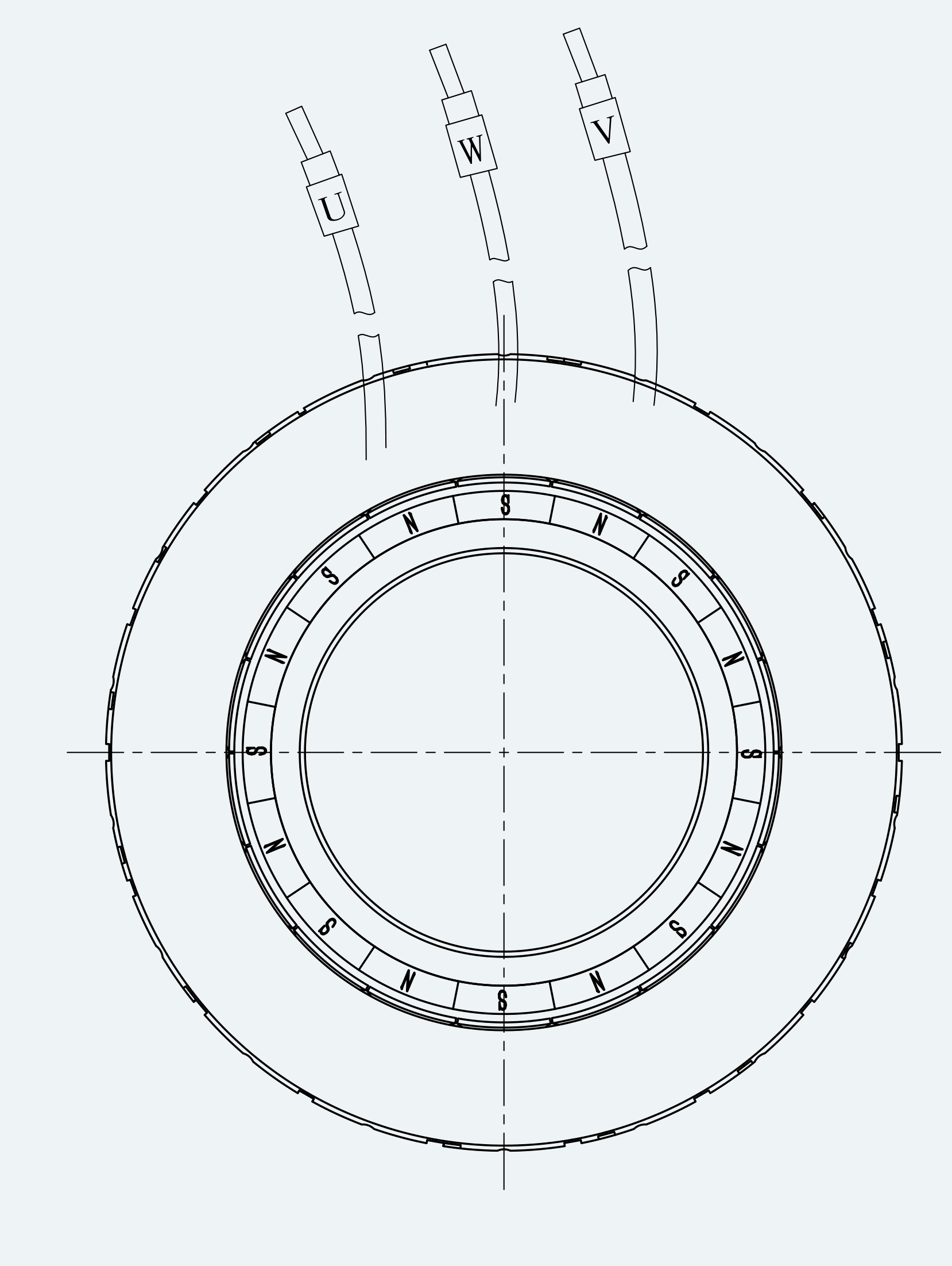 Mechanical View 2 for ES-FM-U01-OD076-T0P4NM-001
