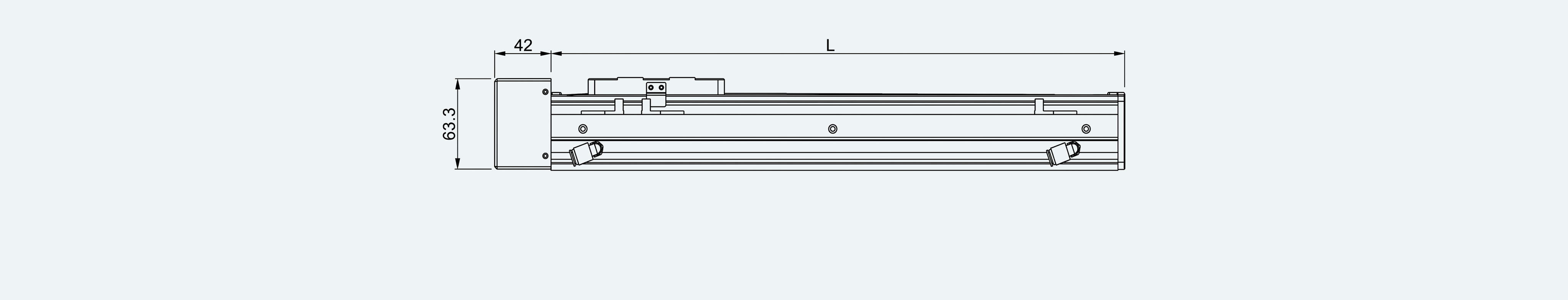 Mechanical View 4 for ES-LM-BS24-S0100-LREQ-MI01-M001