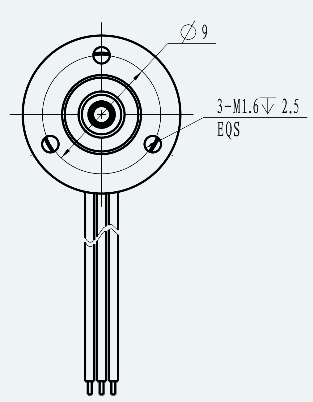 Mechanical View 3 for ES-CM-BL04-M001
