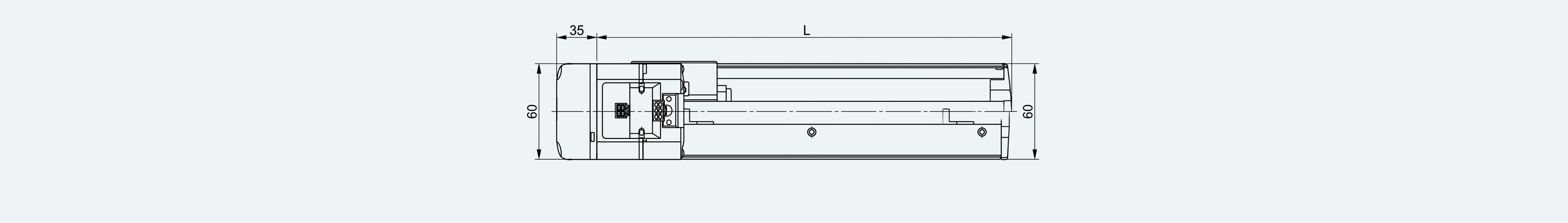 Mechanical View 3 for ES-LM-BS08-S0060-LREQ-MI01-M001