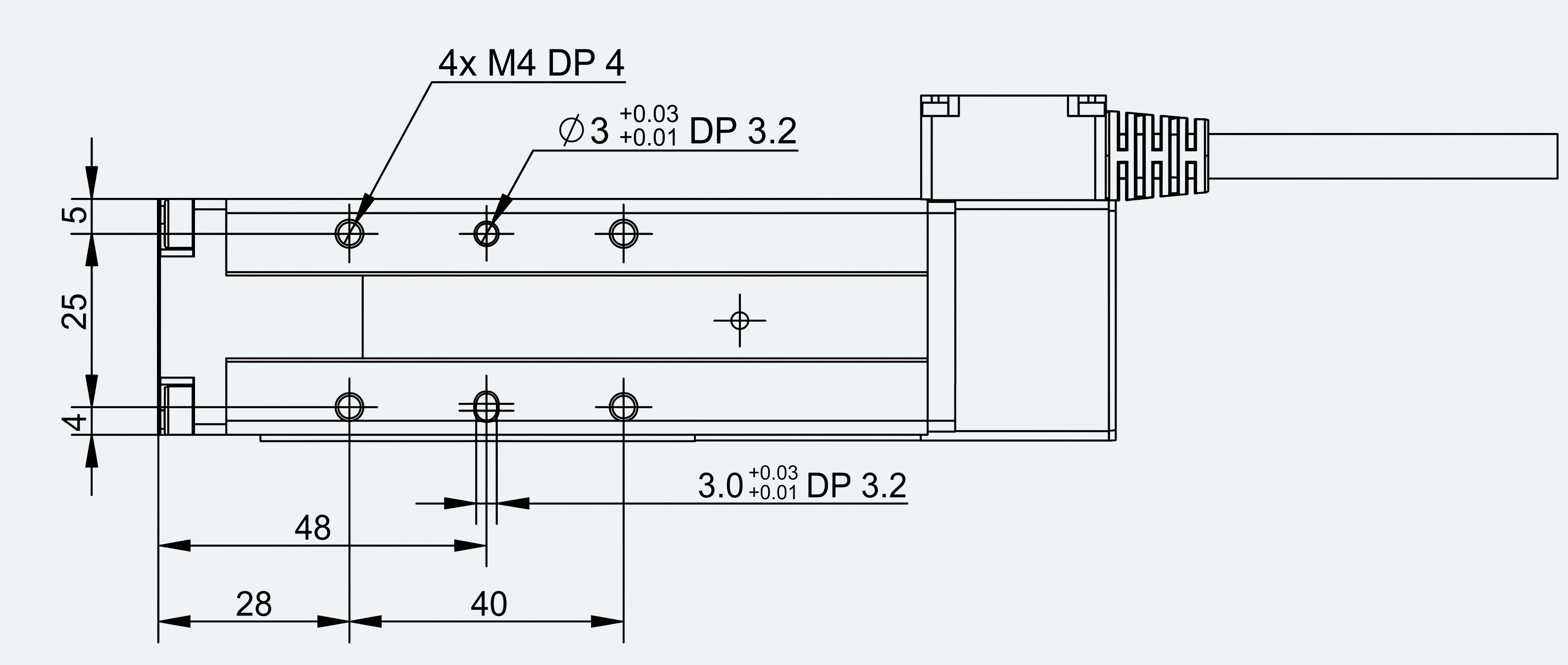 Mechanical View 1 for ES-EC-S01-M001