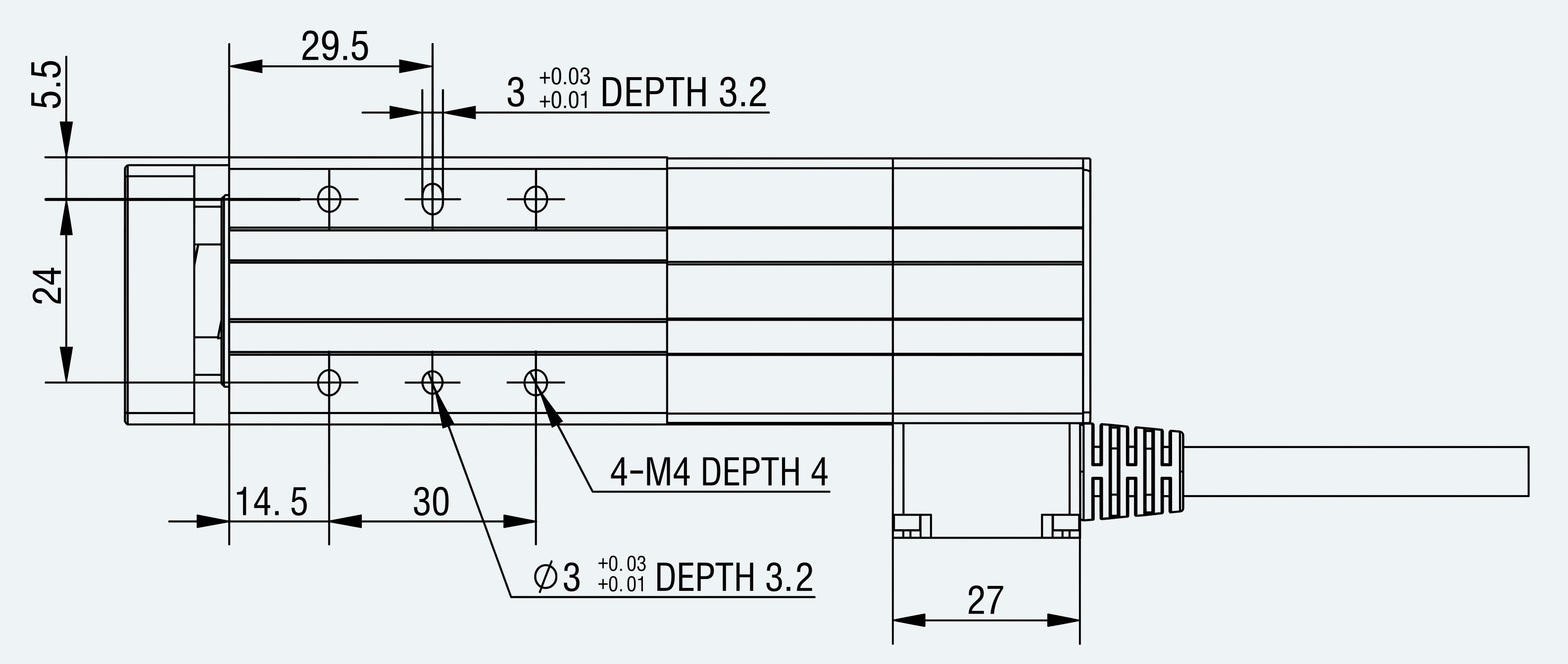 Mechanical View 6 for ES-EC-S01-M001