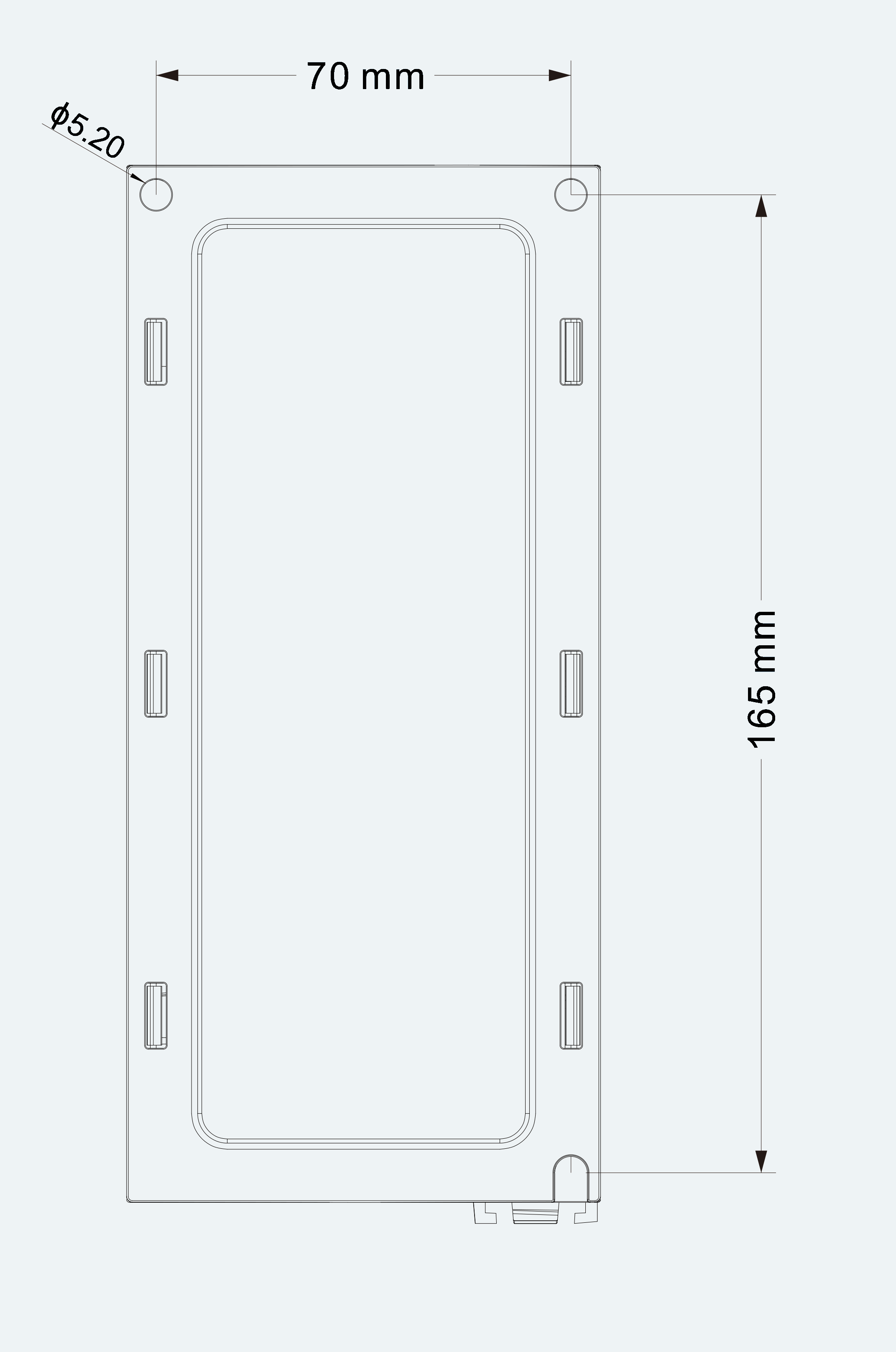 Mechanical View 2 for ES-SD-C21-S004-V003
