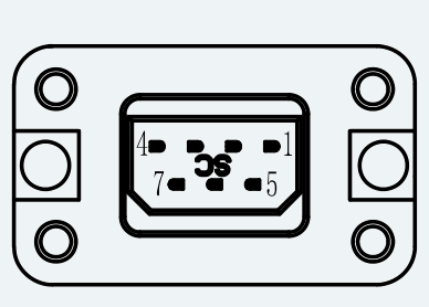 Feedback Connector Pinout for ES-SM-A03-080S-T2P39NM-750W-003