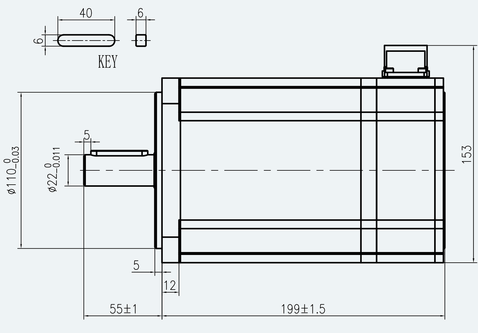Mechanical View 3 for ES-SM-A02-130D-T10NM-2100W-001