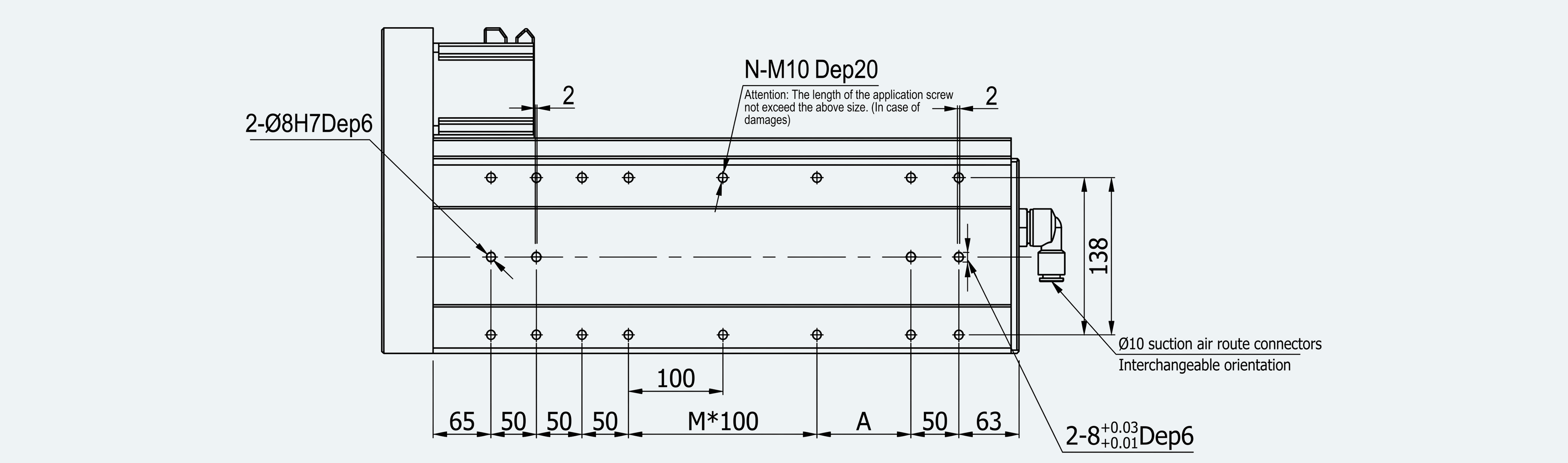 Mechanical View 5 for ES-LM-BS39-S0100-LREQ-MI01-M001