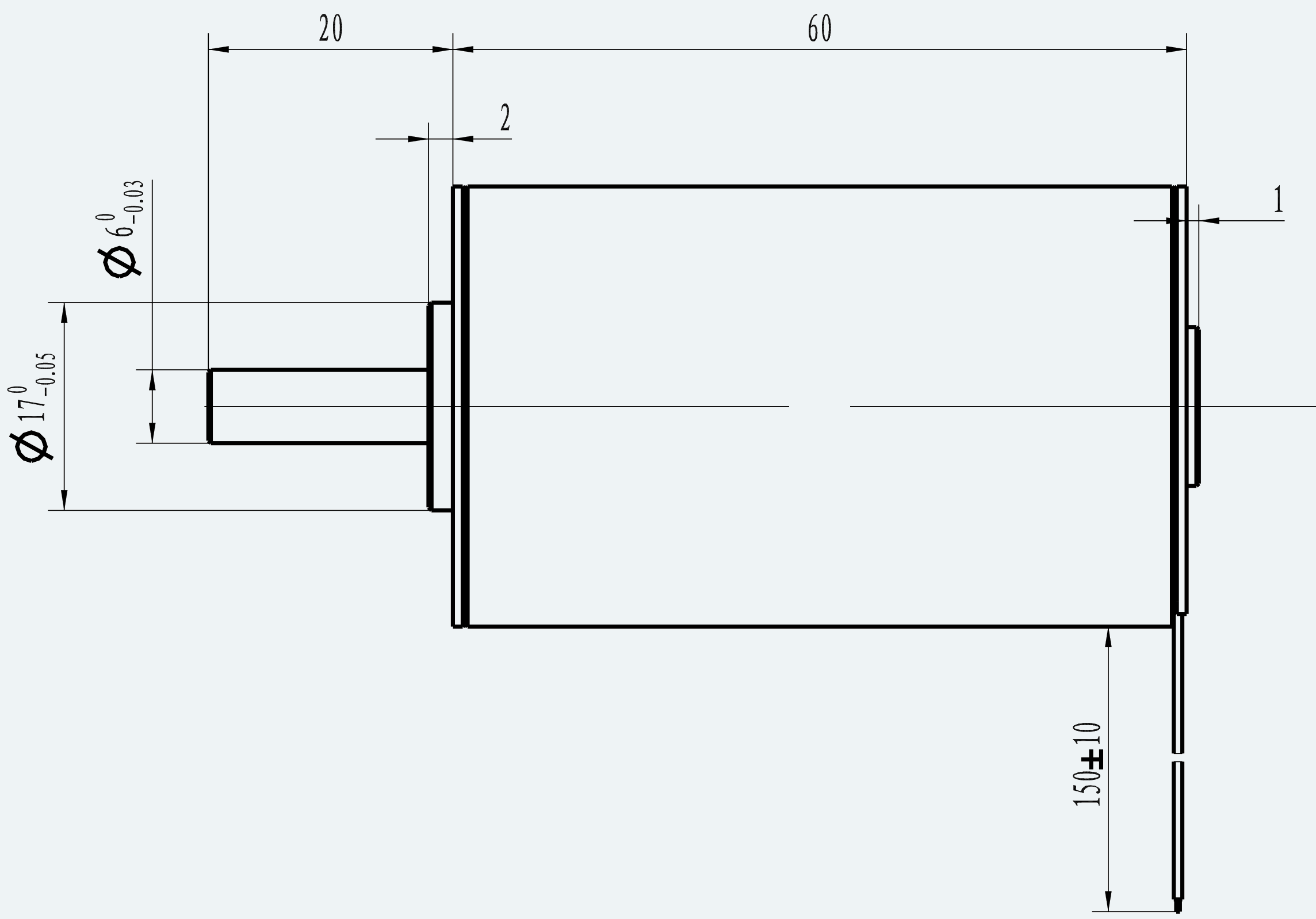 Mechanical View 1 for ES-CM-BL11-M001