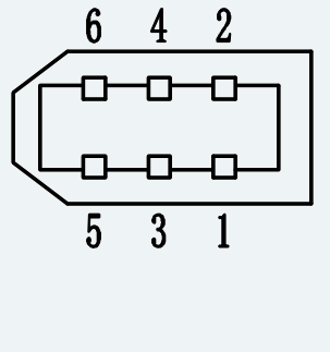 Feedback Connector Pinout for ES-SM-A01-080S-T2P39NM-750W-008