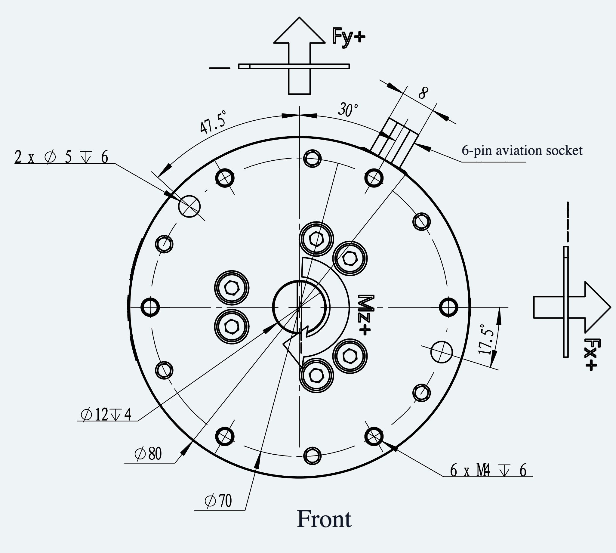 Mechanical View 1 for ES-SN-C30-S001-V005