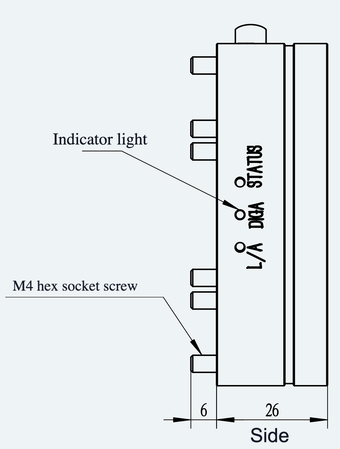 Mechanical View 3 for ES-SN-C30-S001-V005