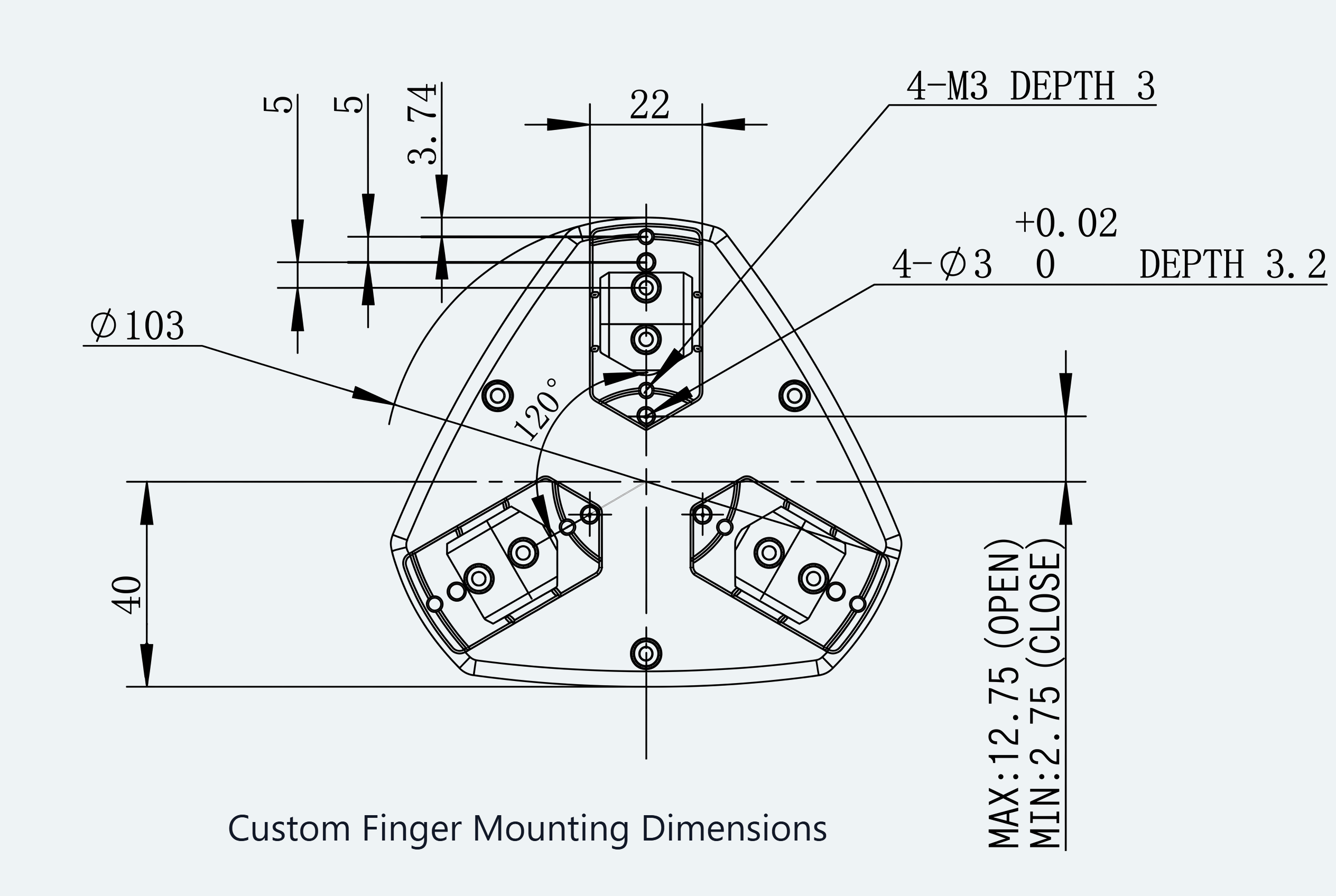 Mechanical View 2 for ES-EG-C00-S006-V001