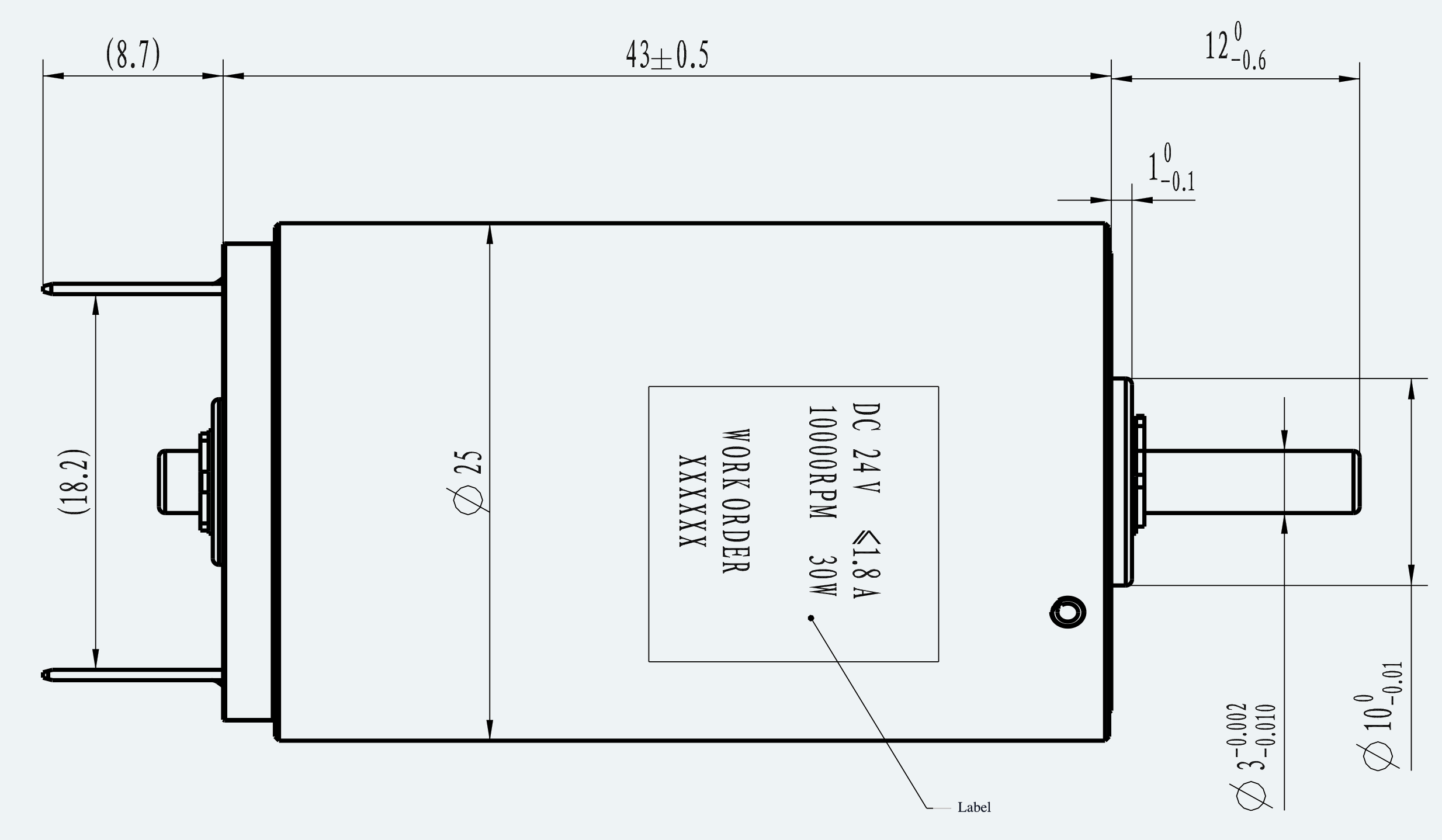 Mechanical View 1 for ES-CM-BR03-M001