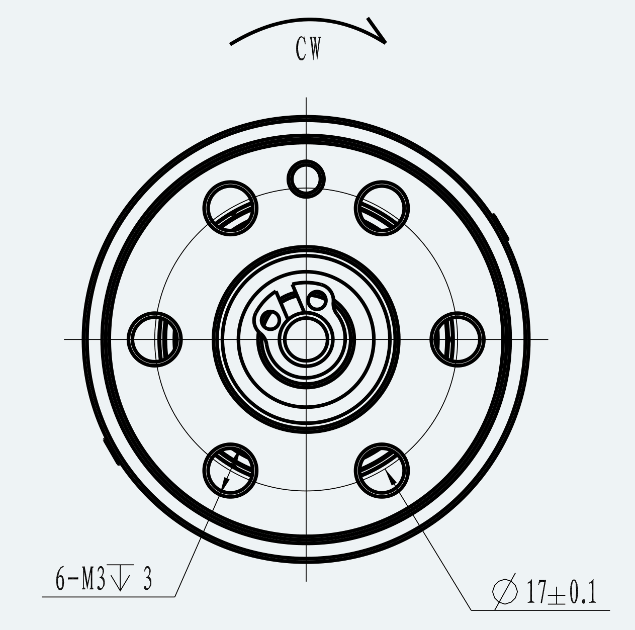 Mechanical View 2 for ES-CM-BR03-M001