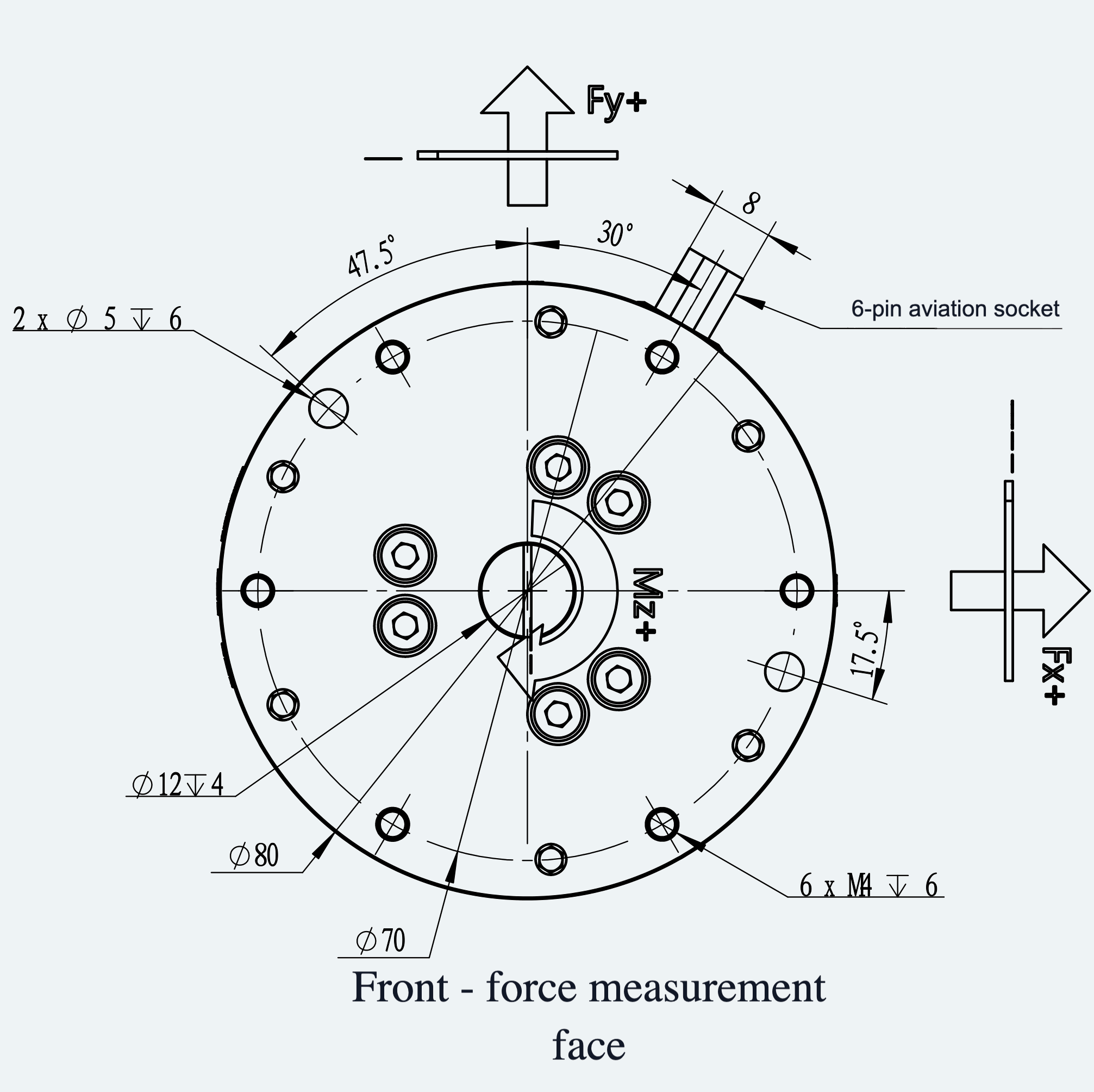 Mechanical View 1 for ES-SN-C30-S001-V006