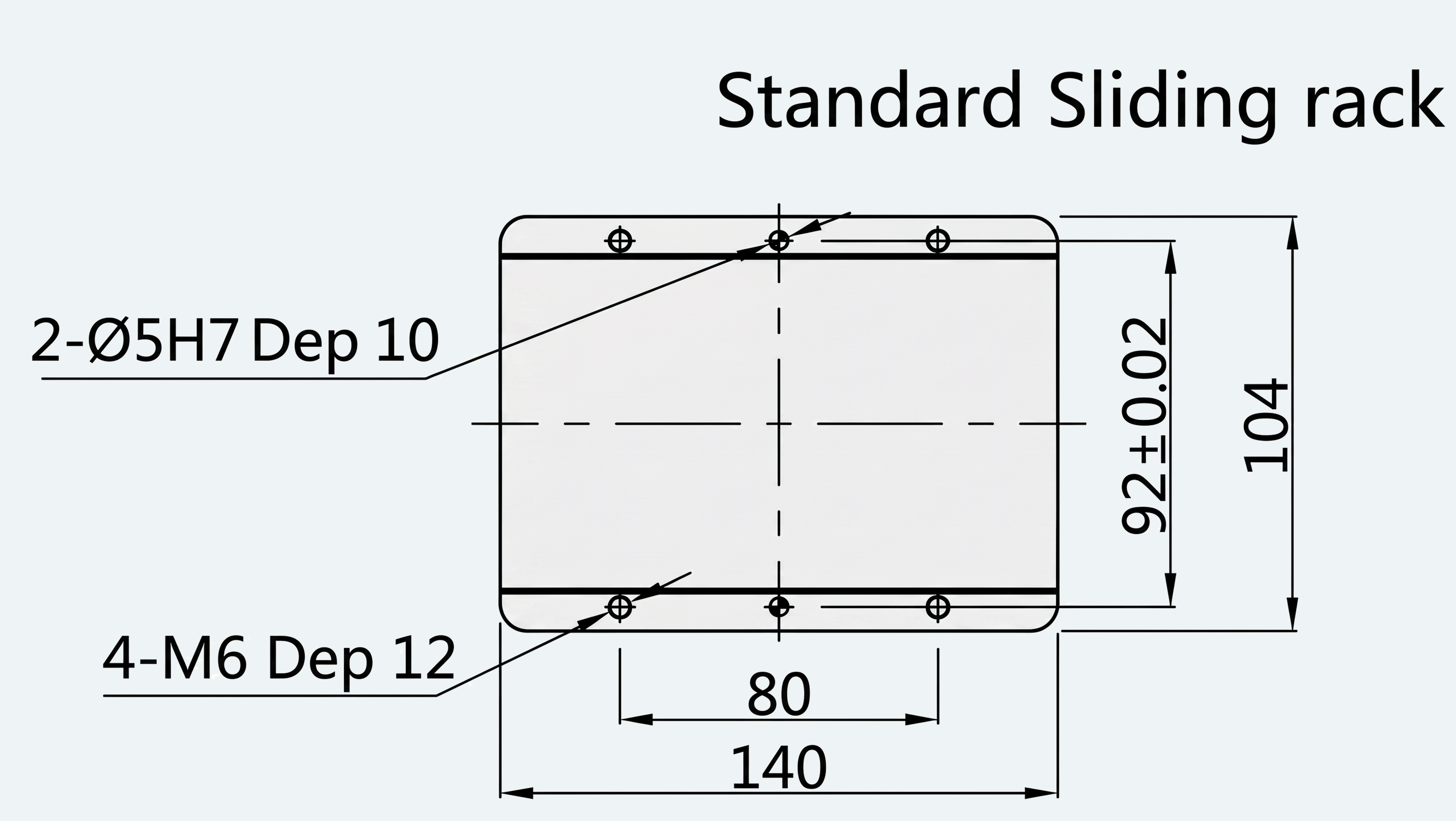 Mechanical View 2 for ES-LM-BS32-S0100-LREQ-MI01-M001