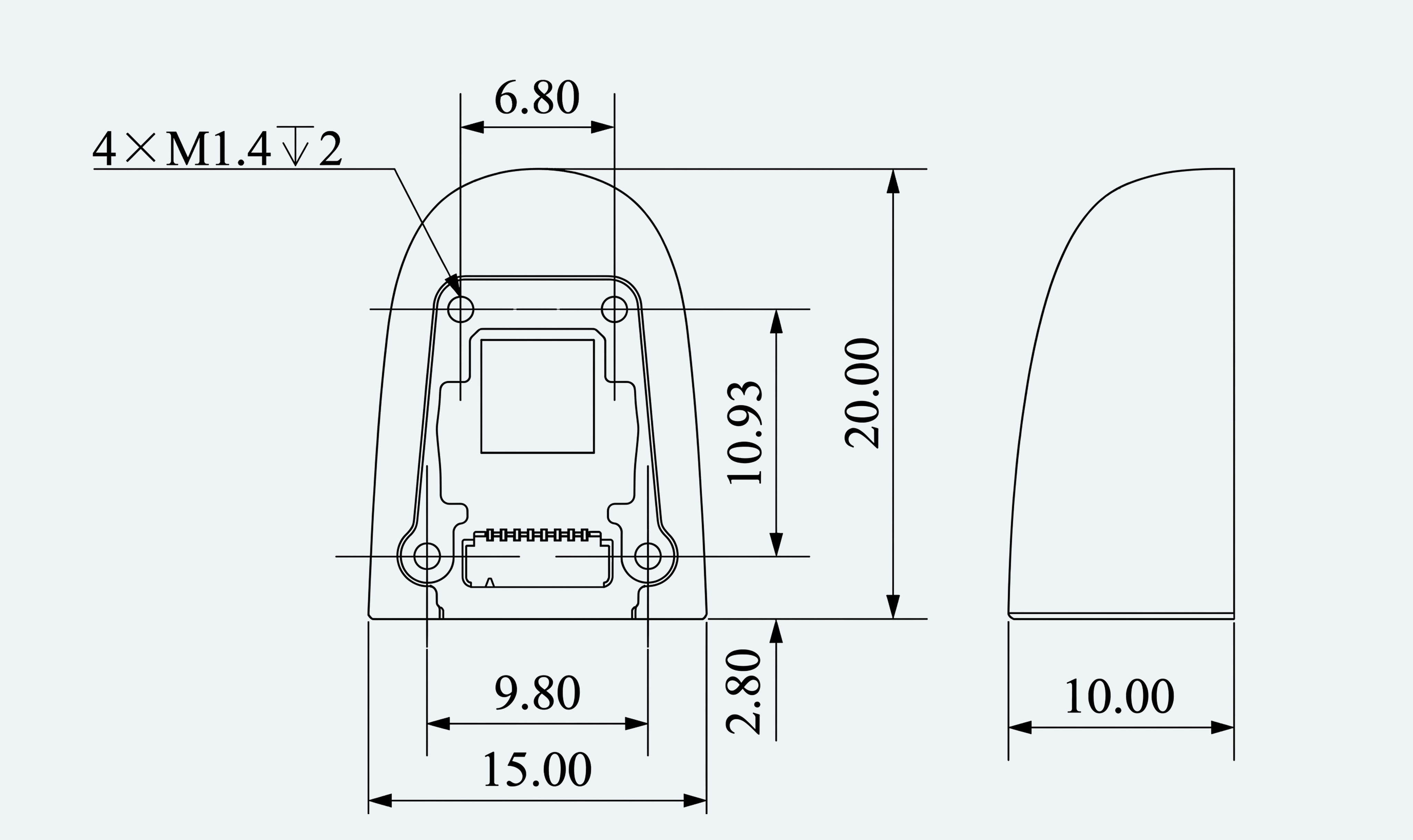 Mechanical View 1 for ES-SN-C00-S005-V002