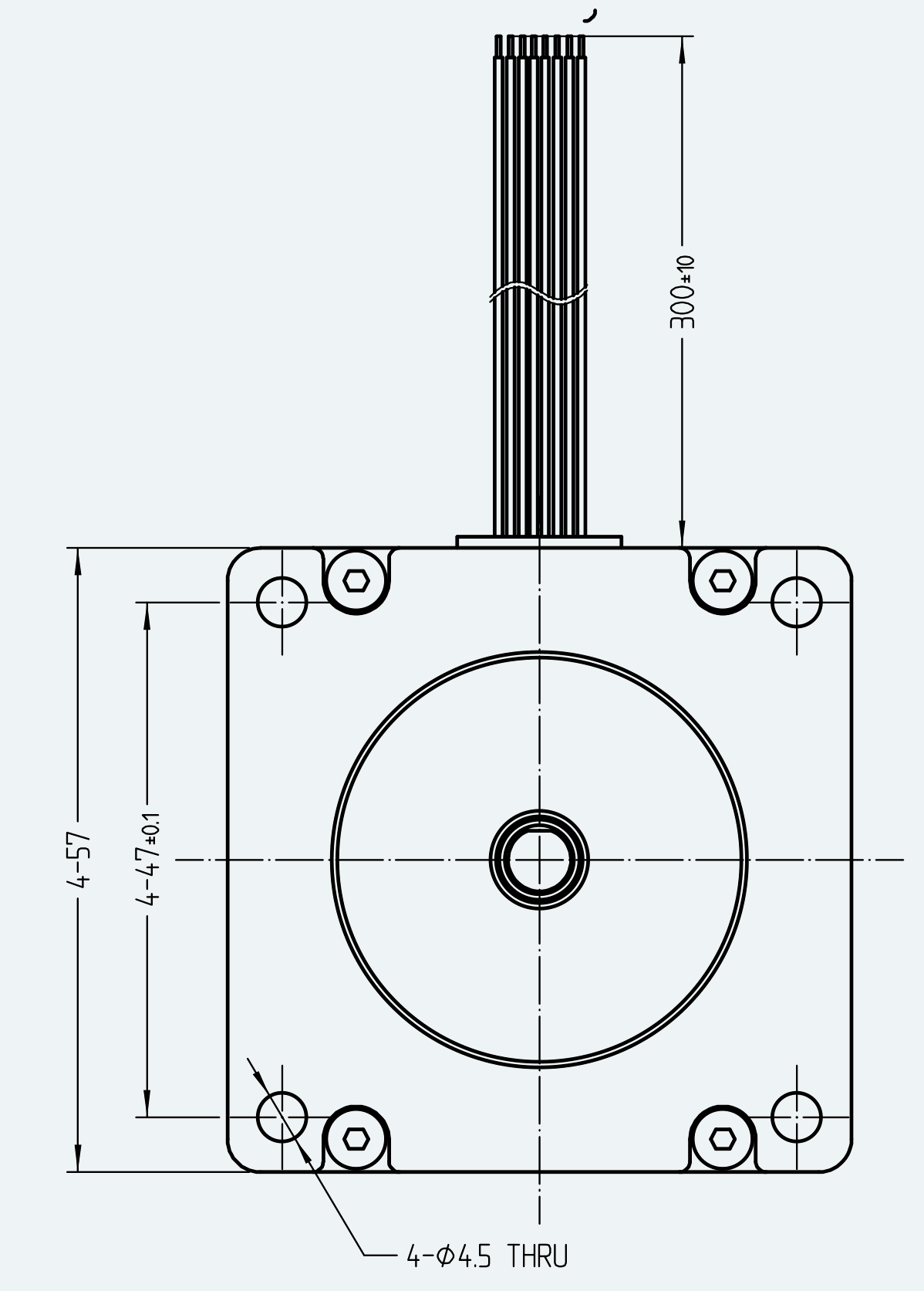 Mechanical View 1 for ES-DC-SL06-M003