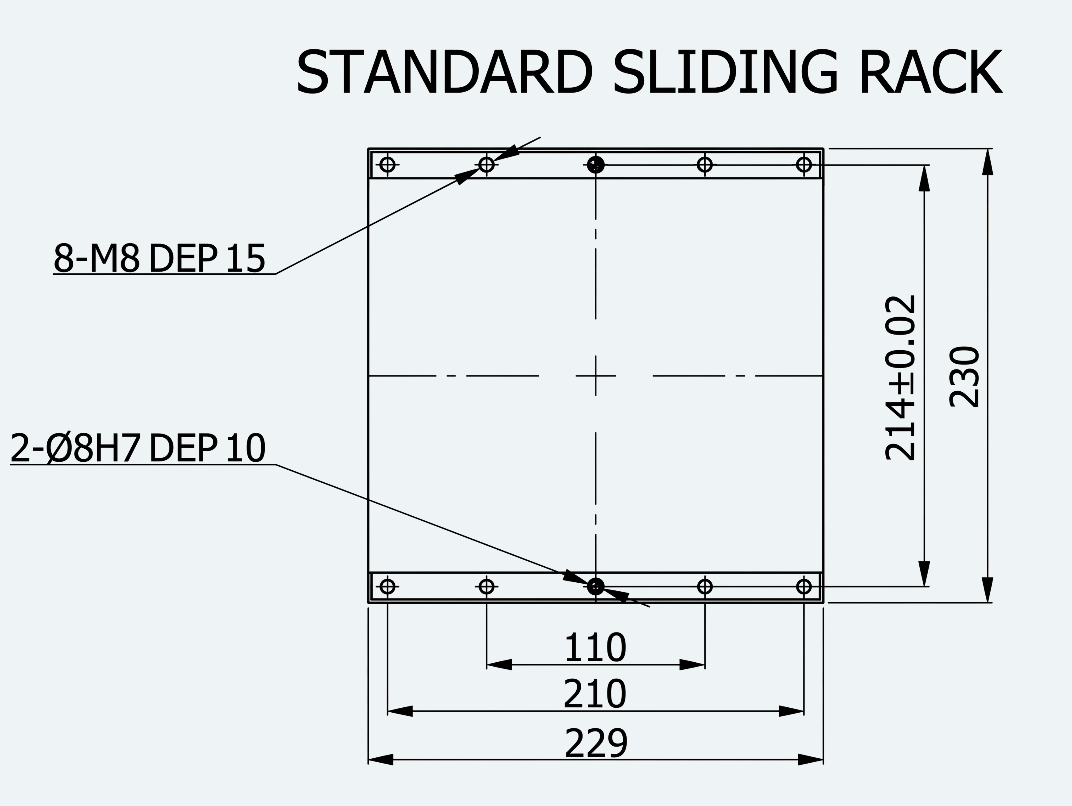Mechanical View 2 for ES-LM-BS21-S0060-LREQ-MI01-M001