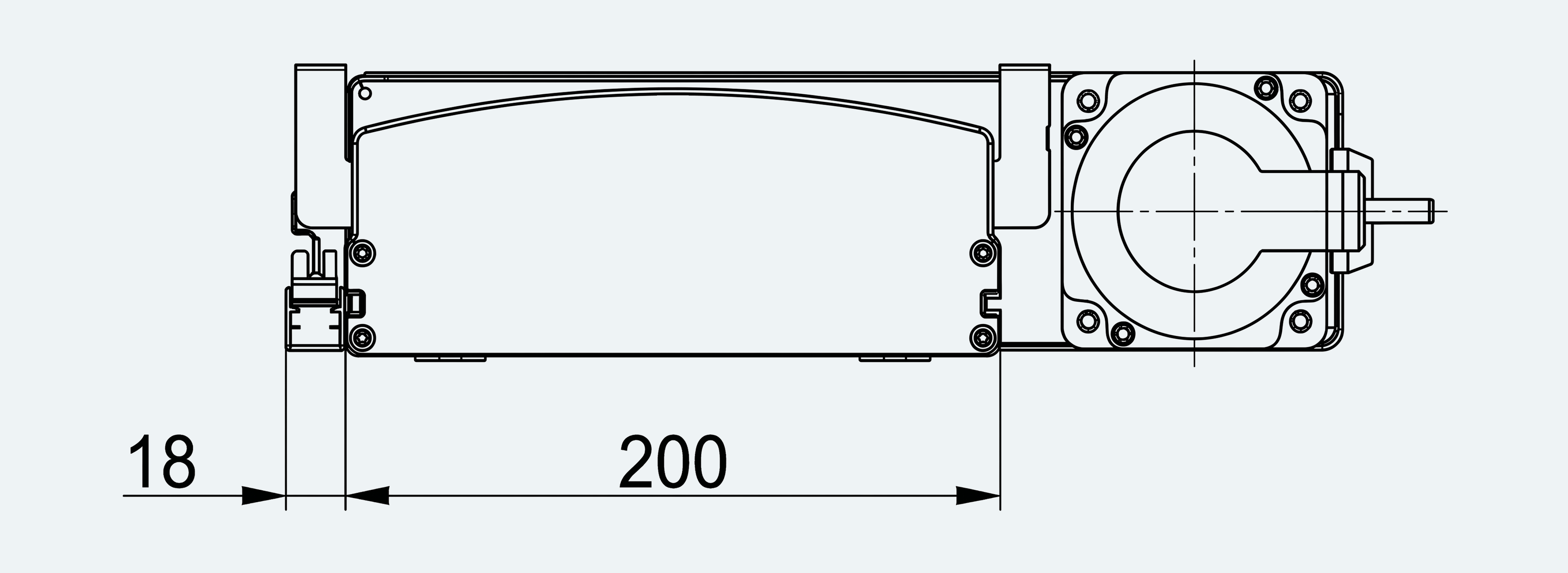 Mechanical View 4 for ES-LM-BS21-S0060-LREQ-MI01-M001