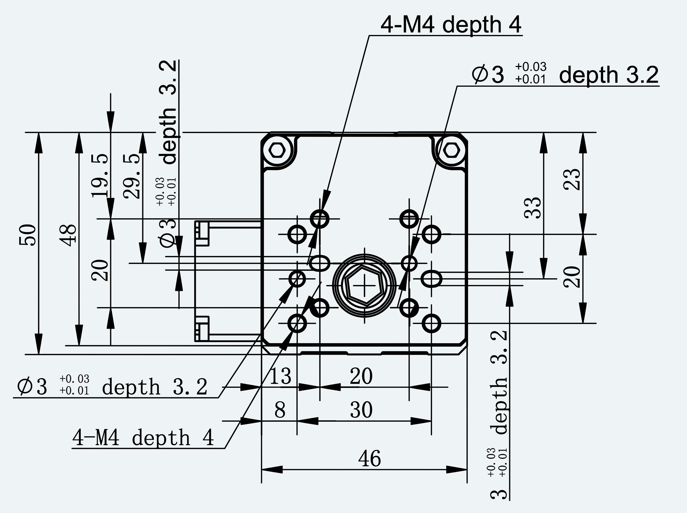 Mechanical View 4 for ES-EC-S01-M002