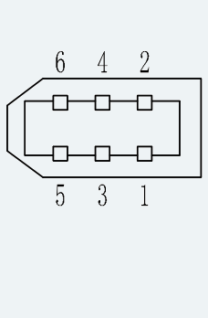 Feedback Connector Pinout for ES-SM-A01-060S-T0P64NM-200W-002