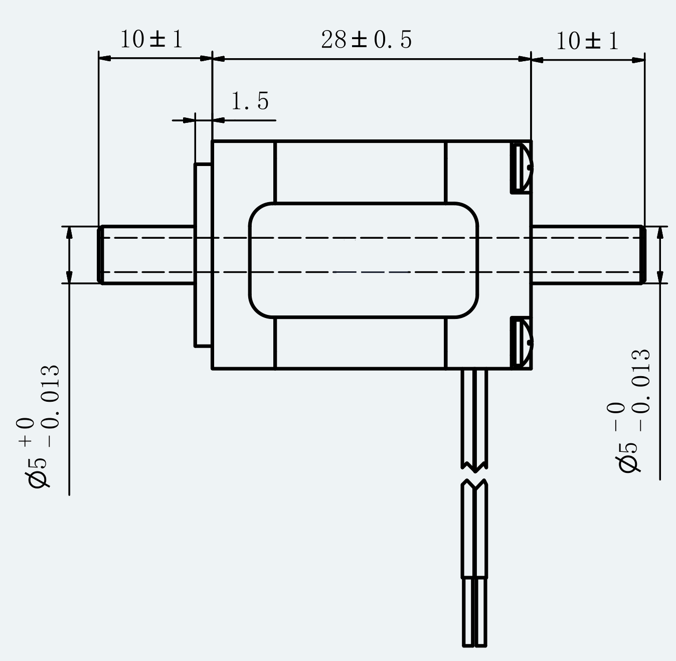 Mechanical View 1 for ES-ST-08HS2028-4D-050