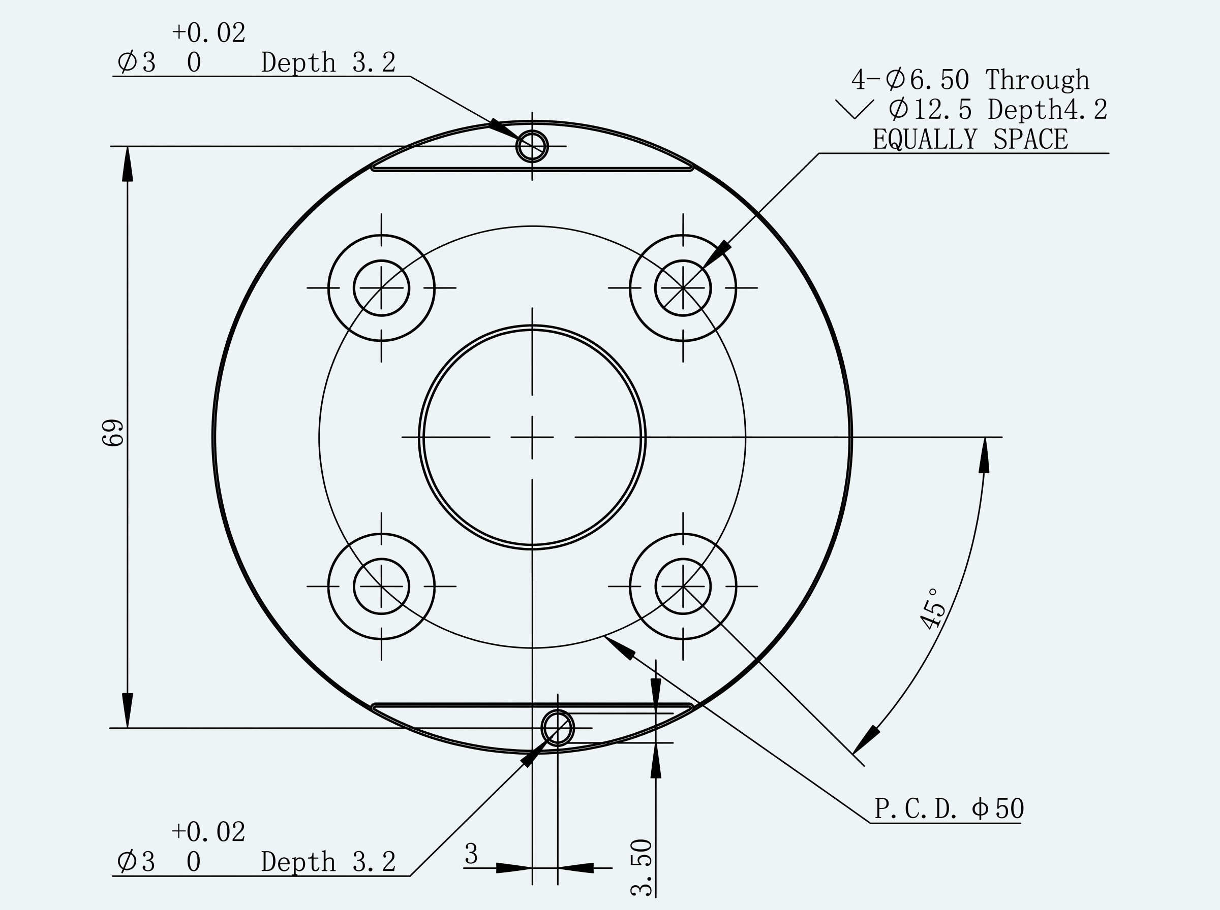 Mechanical View 1 for ES-EG-C00-S006-V001
