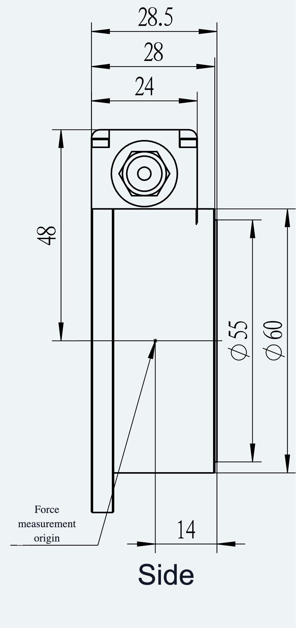 Mechanical View 1 for ES-SN-C30-S001-V003