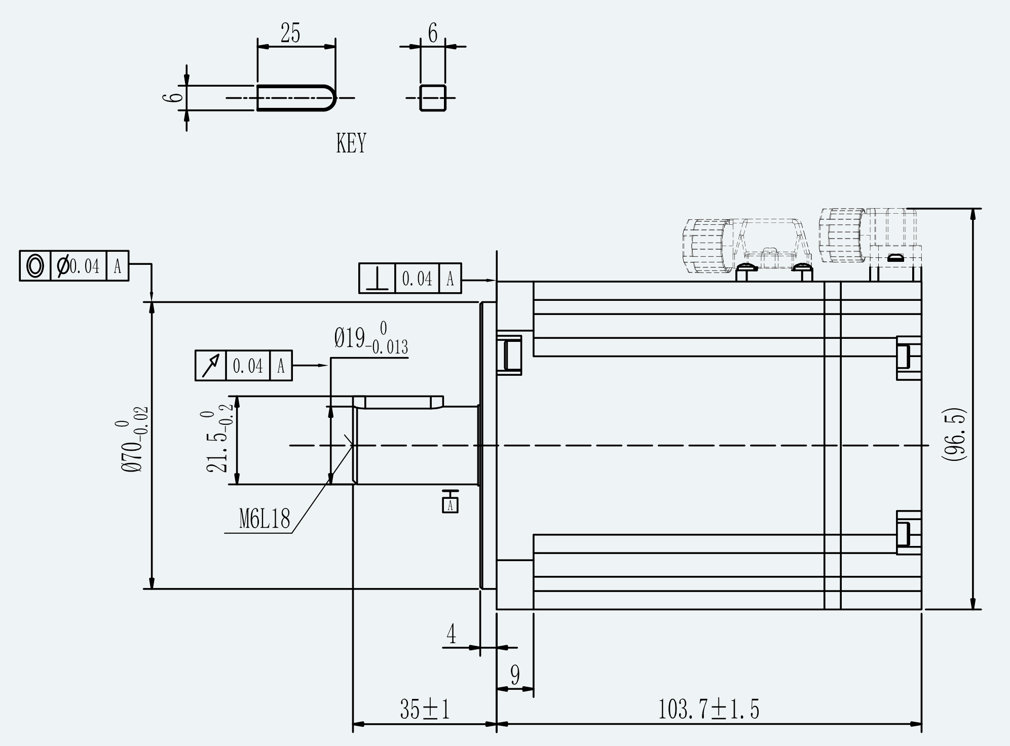 Mechanical View 1 for ES-SM-A03-080S-T2P39NM-750W-001