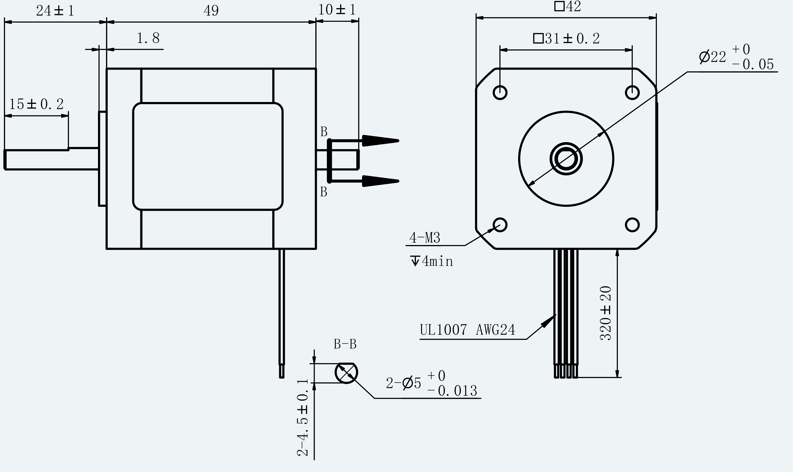 Mechanical View 1 for ES-ST-17H2049-150-4BL