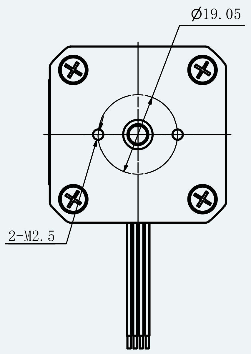 Mechanical View 2 for ES-ST-17H2049-150-4BL