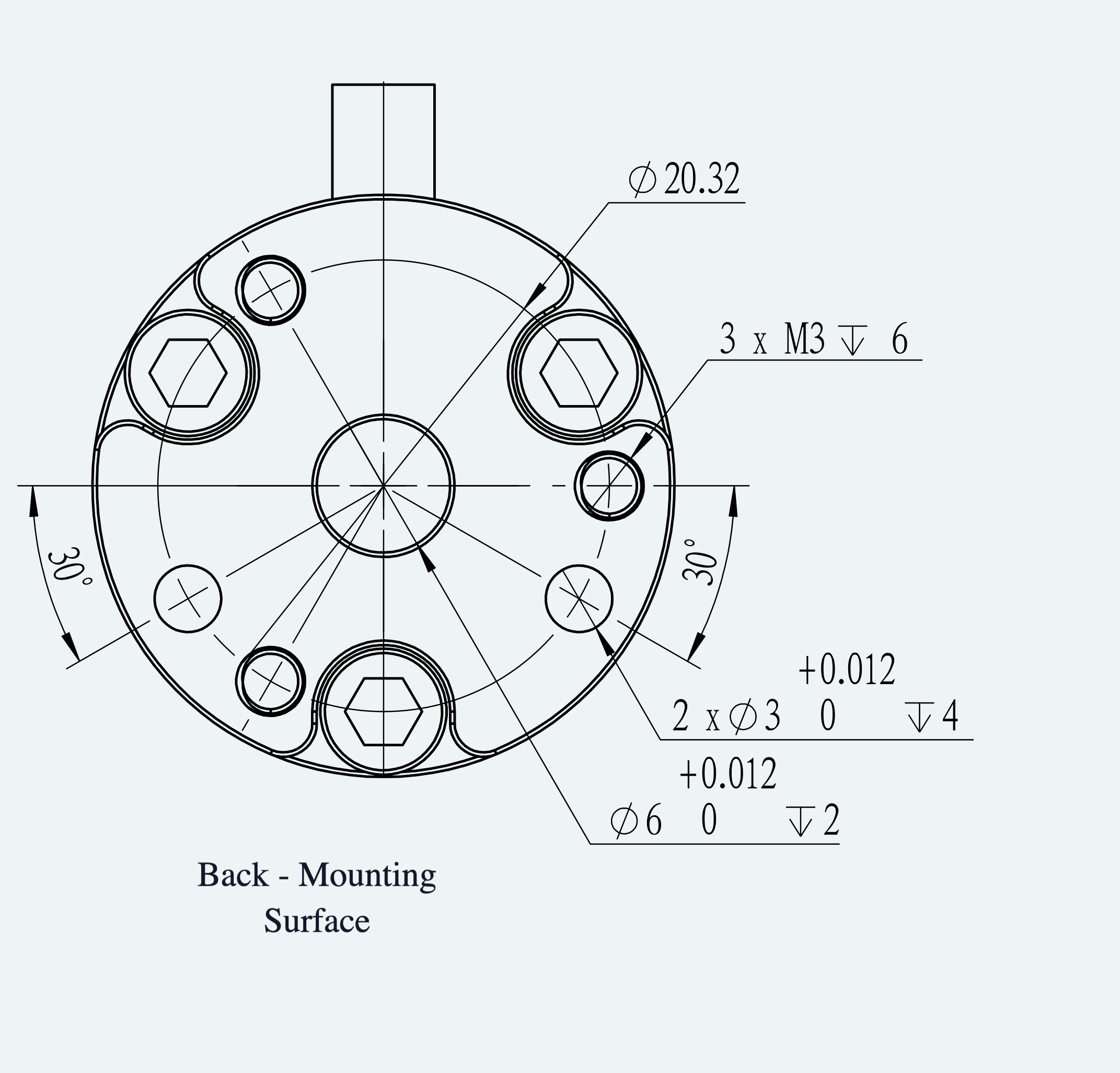 Mechanical View 2 for ES-SN-C30-S001-V001