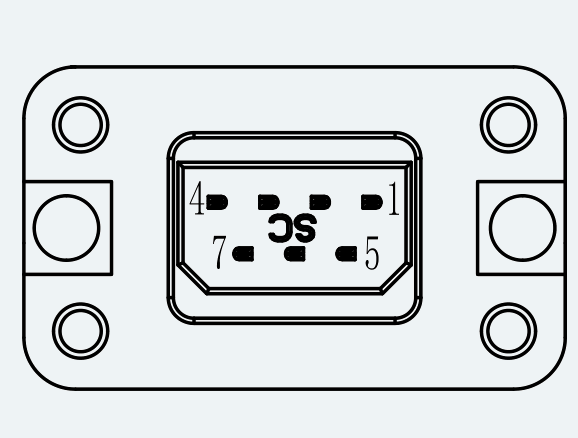 Feedback Connector Reference for ES-SM-A03-060D-T0P64NM-200W-001