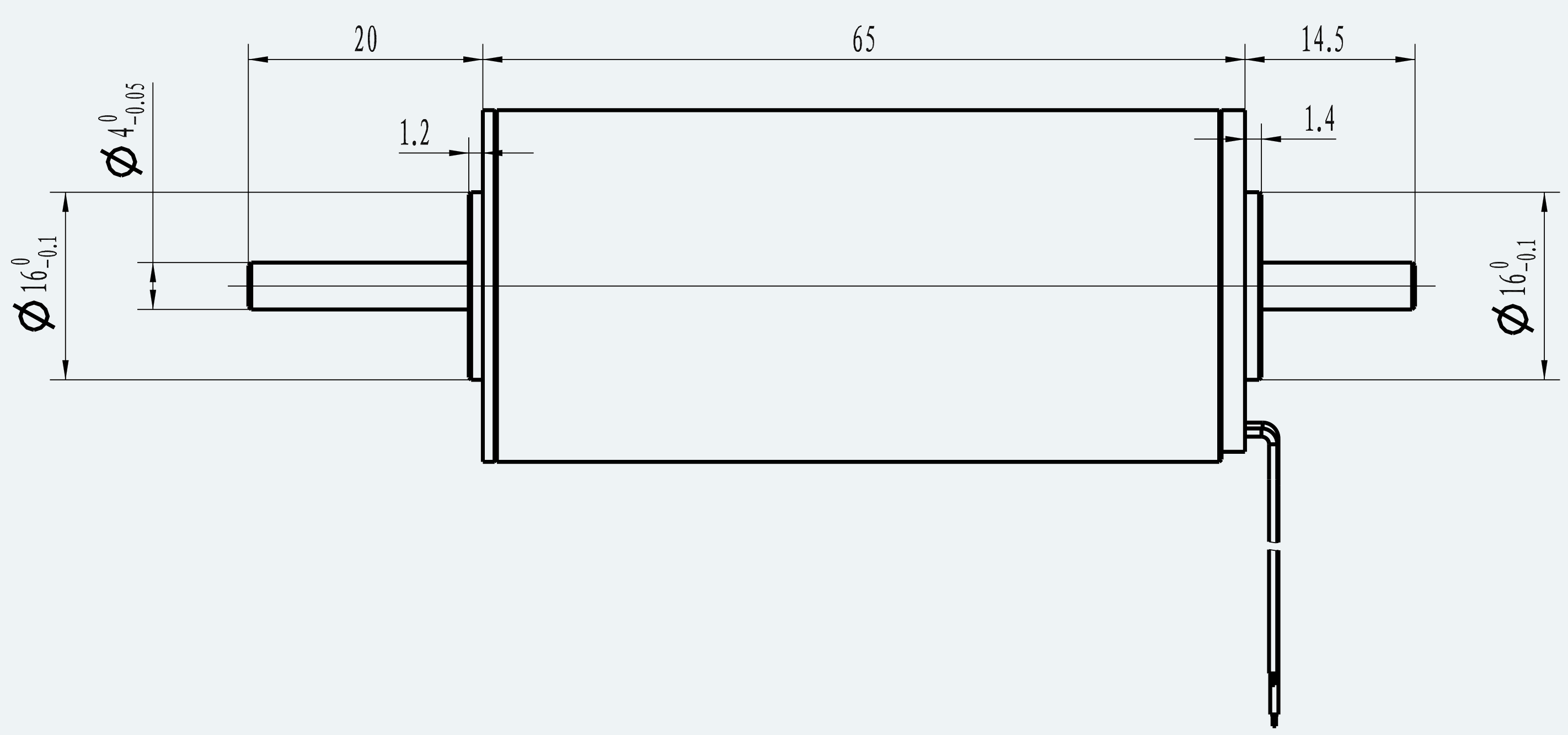 Mechanical View 3 for ES-CM-BL10-M001