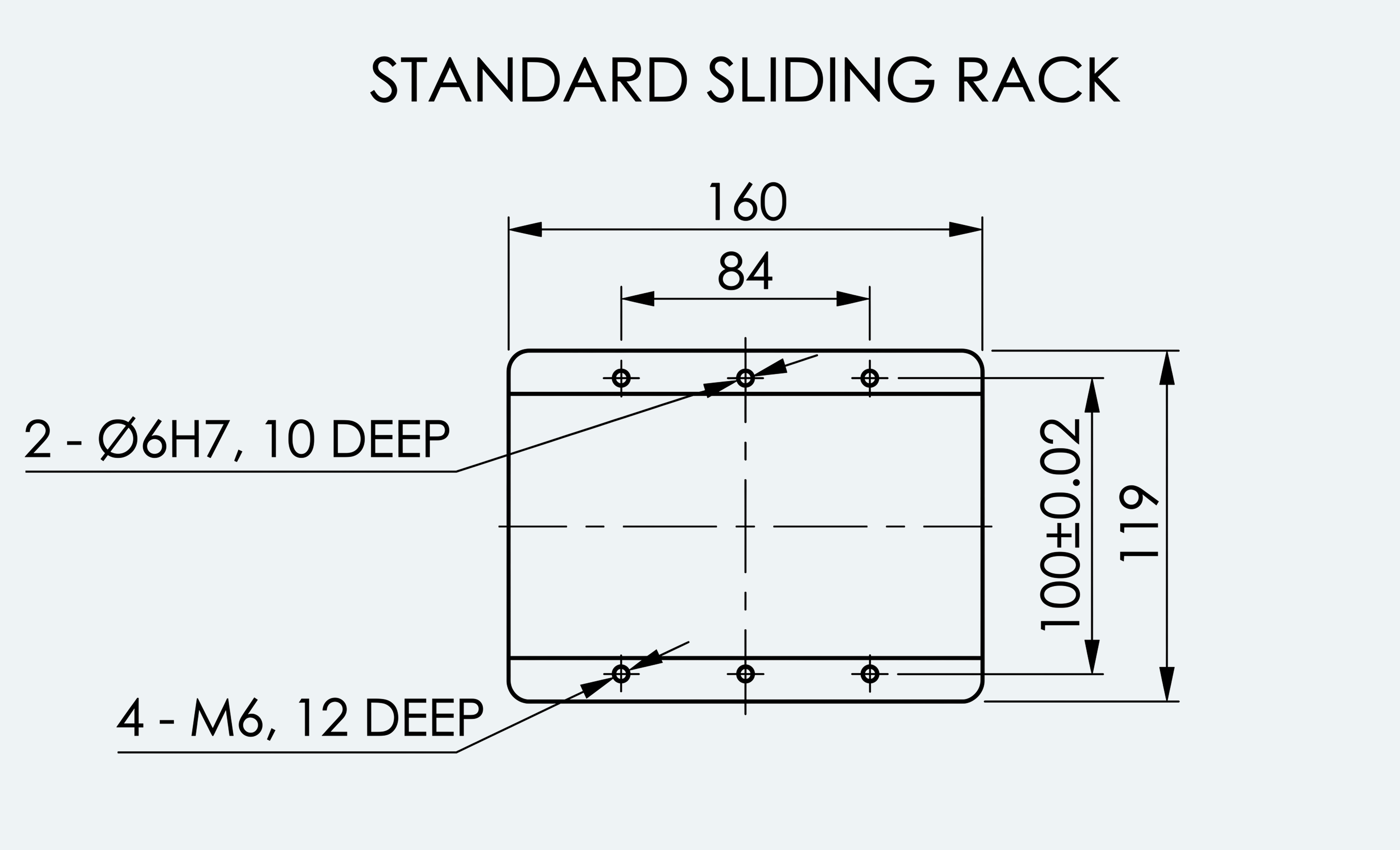 Mechanical View 2 for ES-LM-BS36-S0100-LREQ-MI01-M001