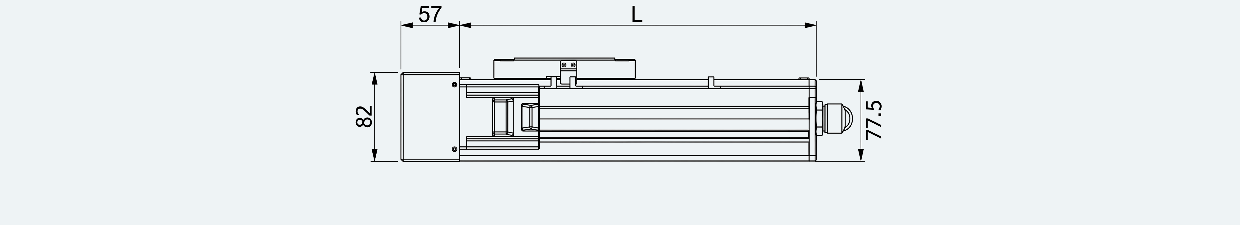 Mechanical View 3 for ES-LM-BS36-S0100-LREQ-MI01-M001