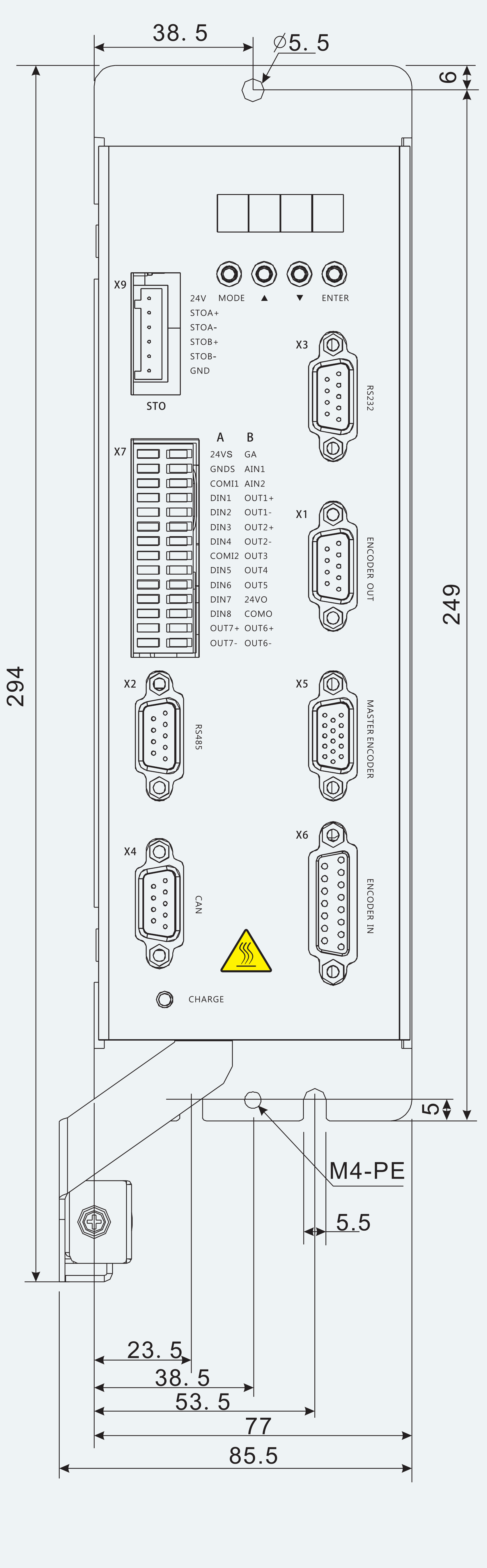 Mechanical View 1 for ES-SD-C21-S005-V003