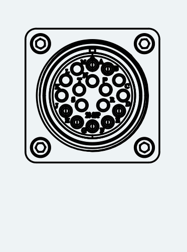 Feedback Connector Pinout for ES-SM-A03-130G-T5P39NM-850W-002