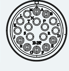 Feedback Connector Pinout for ES-SM-A03-180G-T19P1NM-3000W-002