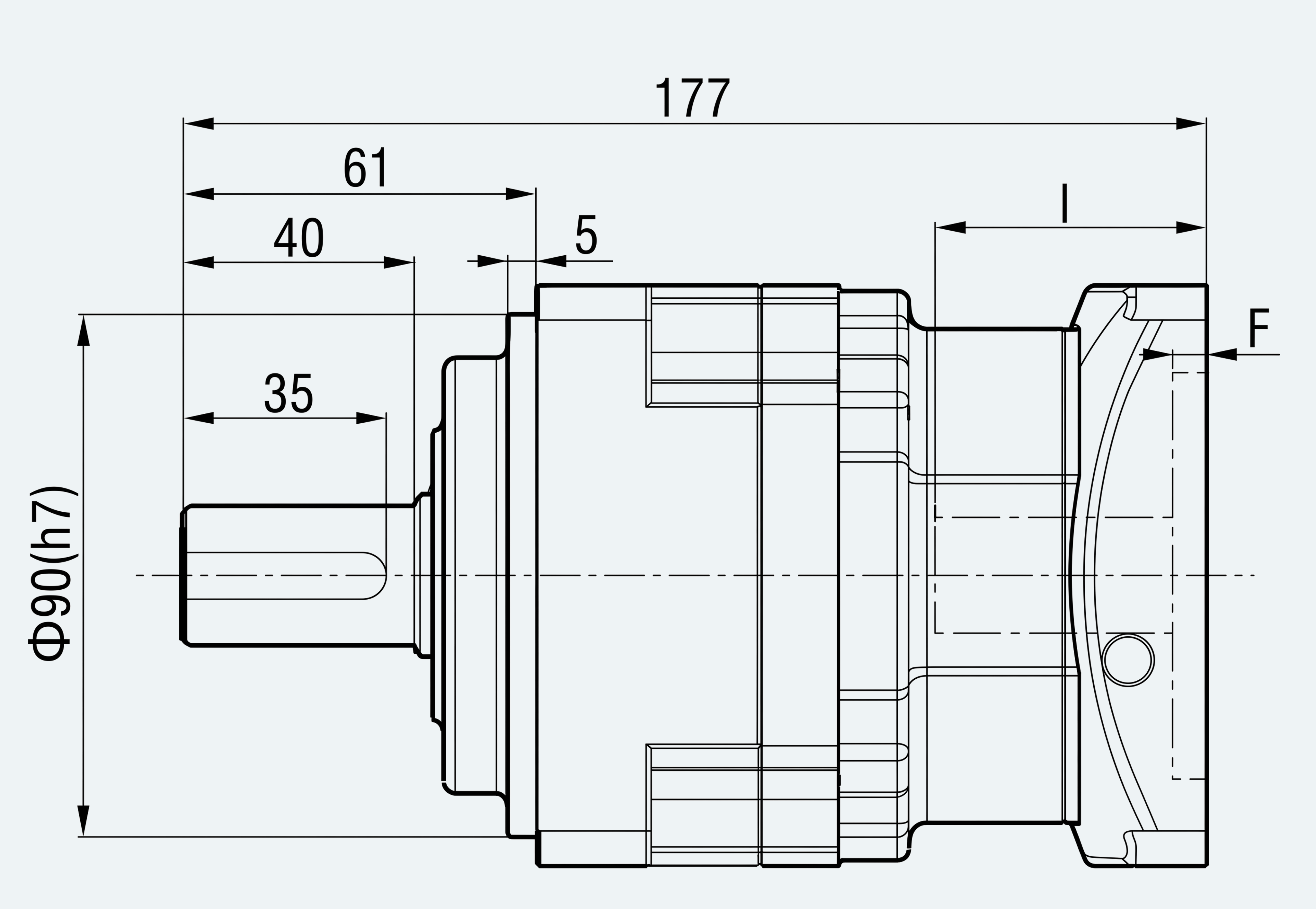 Mechanical View 2 for ES-RD-C36-S001-V055