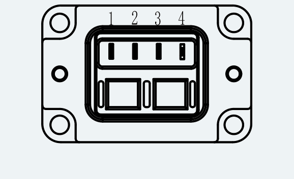 Power Connector Pinout for ES-SM-A03-040-T0P32NM-100W-001