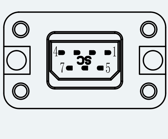 Feedback Connector Pinout for ES-SM-A03-040-T0P32NM-100W-001