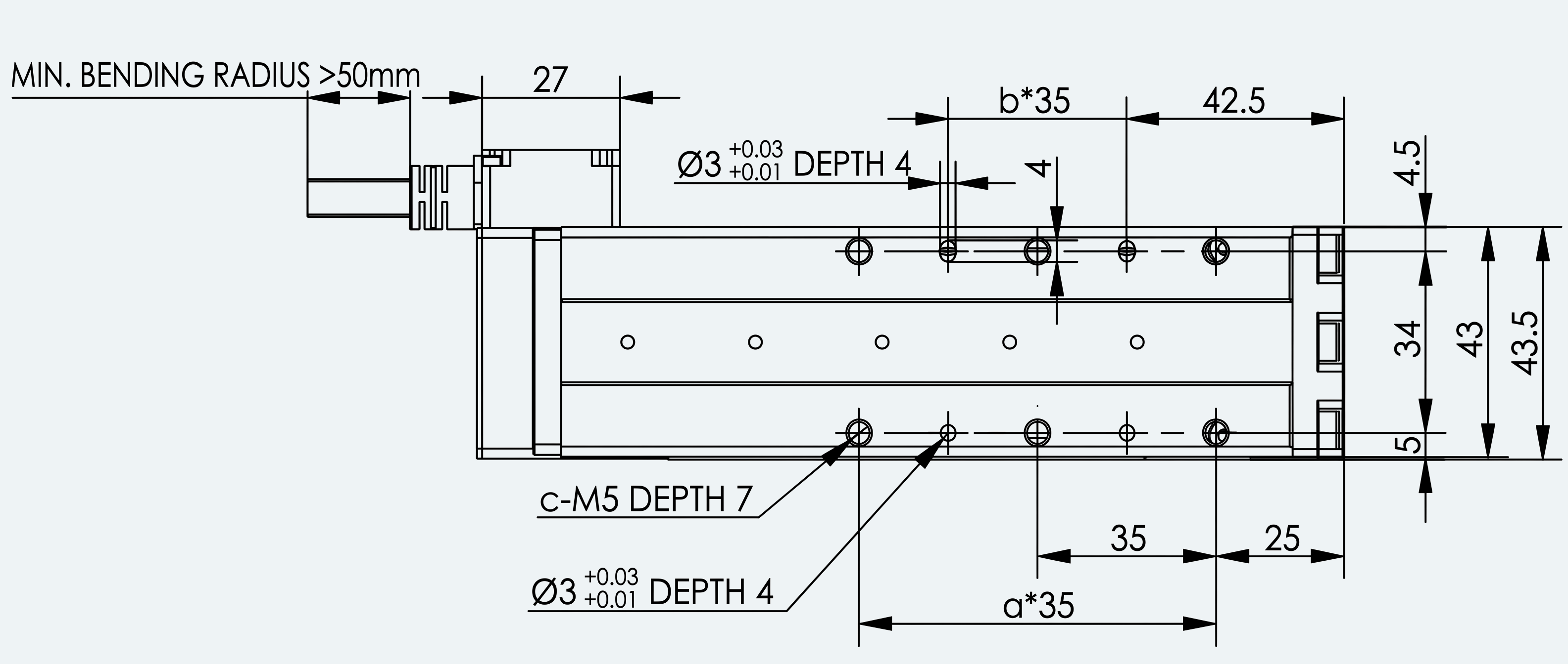 Mechanical View 1 for ES-EC-S01-M003