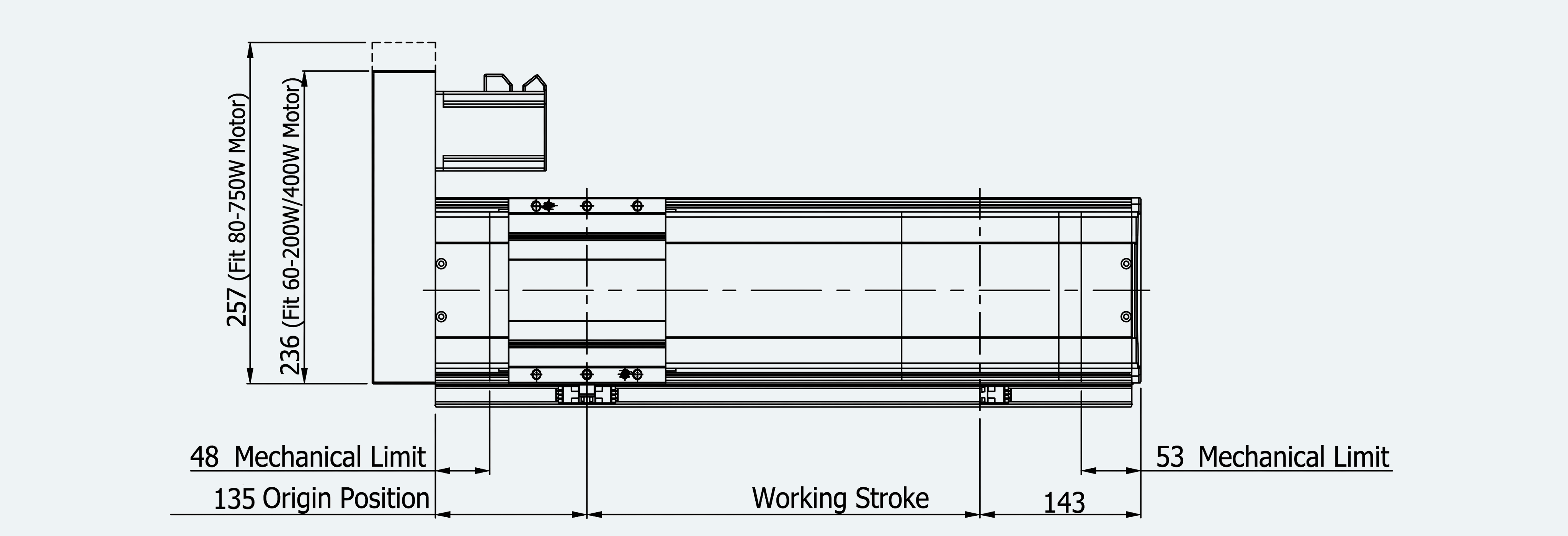 Mechanical View 1 for ES-LM-BS57-S0100-LREQ-MI01-M001