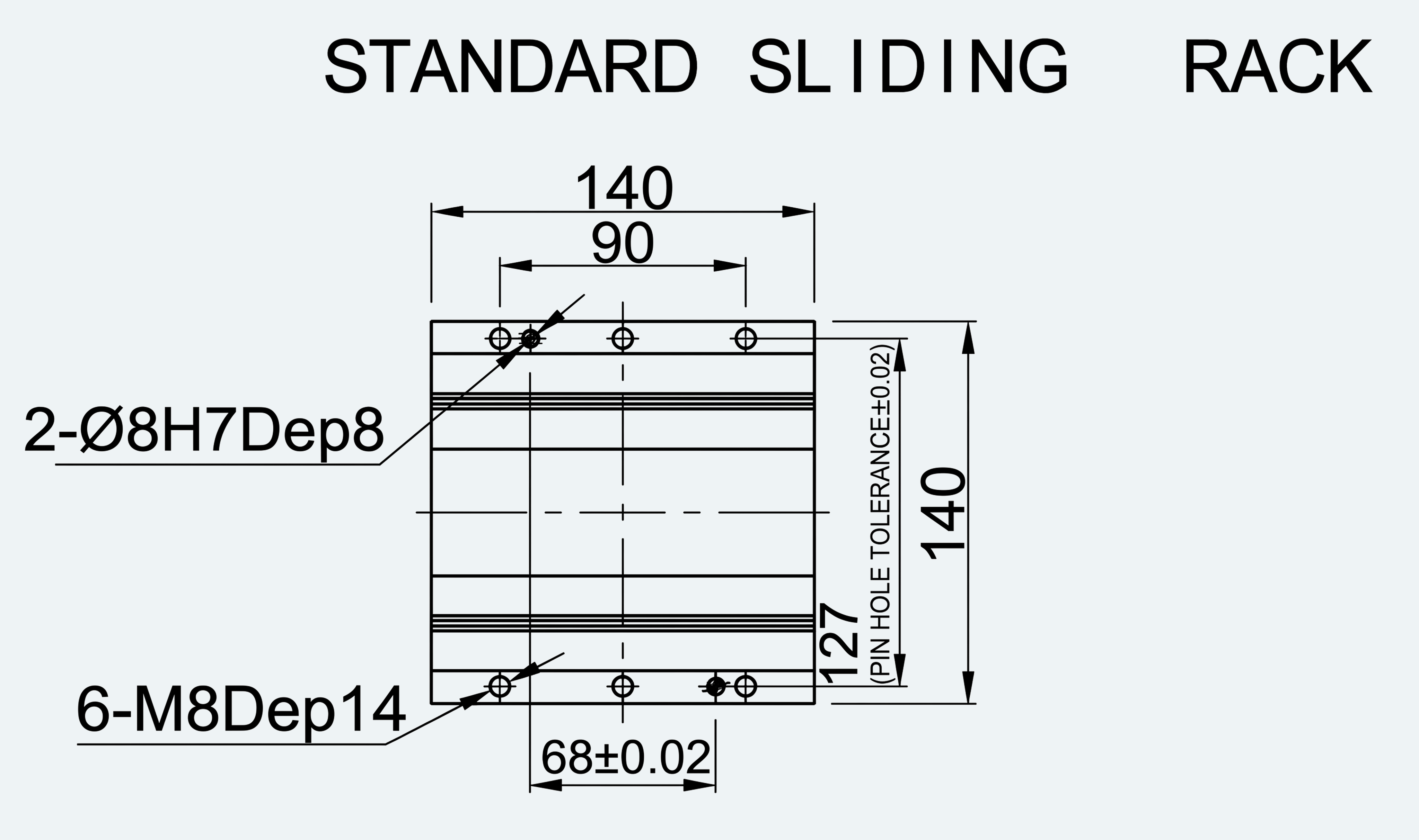 Mechanical View 2 for ES-LM-BS57-S0100-LREQ-MI01-M001