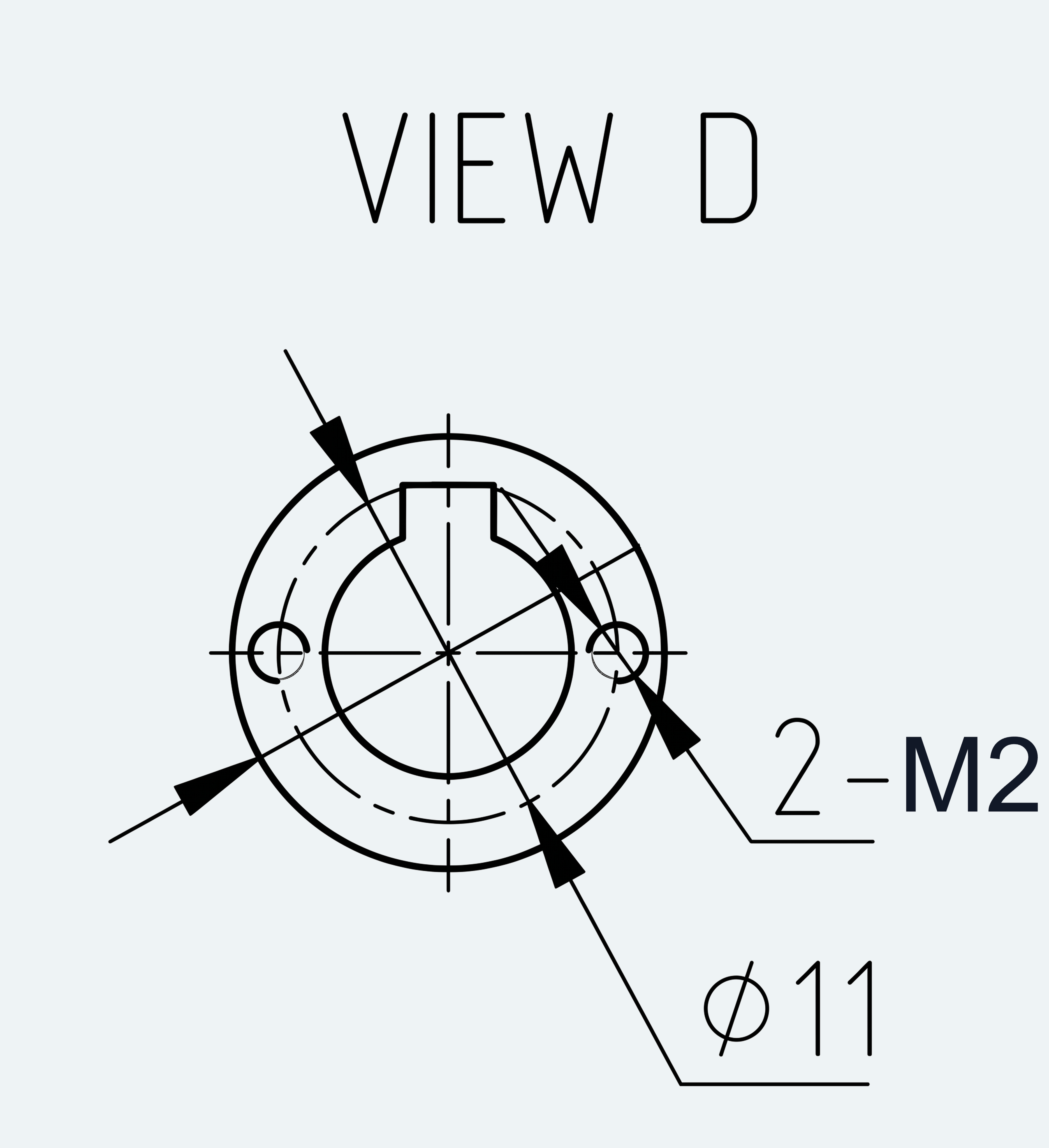 Mechanical View 5 for ES-HG-S05-F14-R50