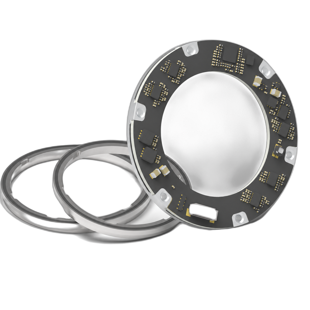 45 mm Dual-Axis Hollow Magnetic Encoder physical product
