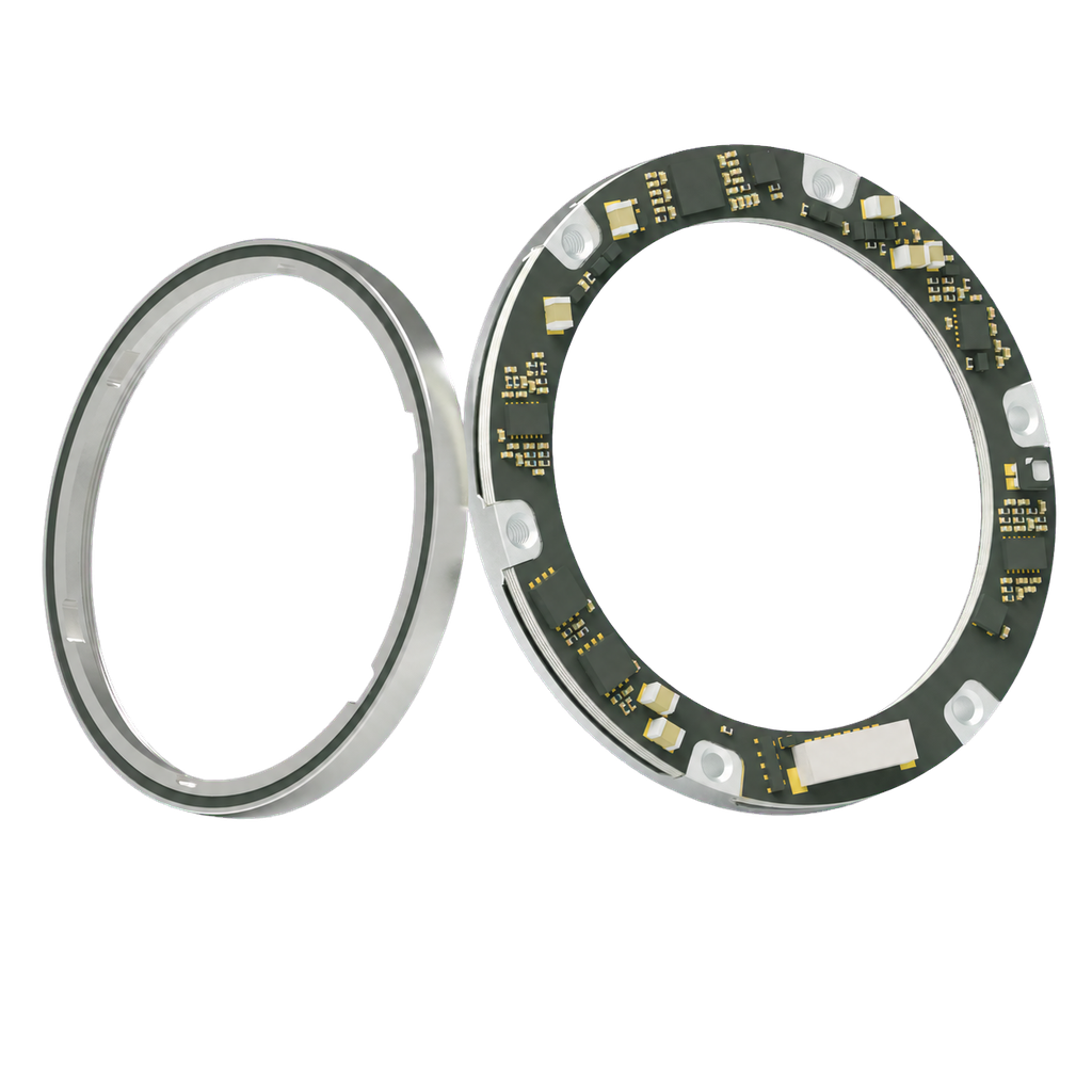 45 mm Ultra-Compact 24-Bit Hollow Magnetic Encoder physical product
