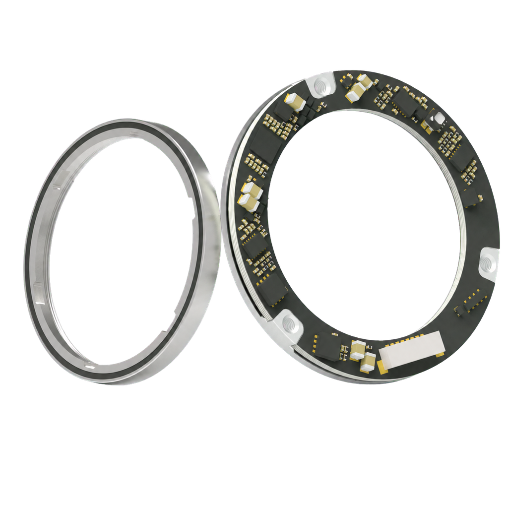 40 mm Ultra-Compact 24-Bit Hollow Magnetic Encoder physical product